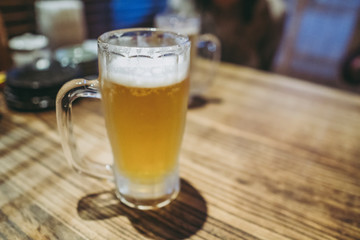 ジョッキの生ビール