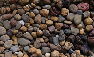 natural color of pebble stone