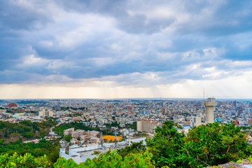 Fototapeta premium 首里城公園の風景
