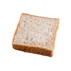 bread or bread slice on a background new.