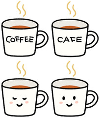 マグカップ　カフェ　コーヒー　紅茶