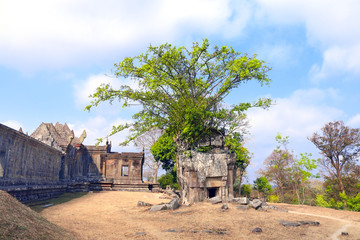 Fototapeta na wymiar Preah Vihear Temple complex, Cambodia