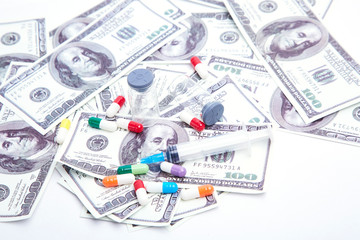 Injections and capsules in dollars
