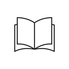 Book icon template black color editable. Book icon symbol Flat vector illustration for graphic and web design.