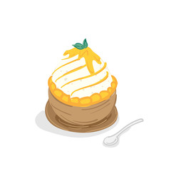 ice cream bingsu dessert drawing graphic object
