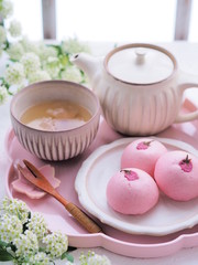 和菓子 桜まんじゅう