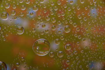 Space or planets universe cosmic abstract background. Abstract molecule atom sctructure. Macro shot...