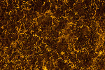 Black and golden marble texture background.