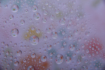 Space or planets universe cosmic abstract background. Abstract molecule atom sctructure. Macro shot...