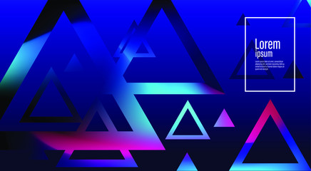 Linear geometric pattern, abstract premium gold gradation on a black background. card. Poster. elements design for presentation background.