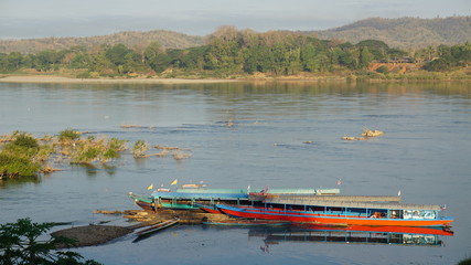 Ferry boat on the river