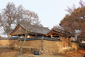 Naklejka premium 안동하회마을