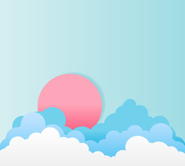 Art paper style with pastel background.