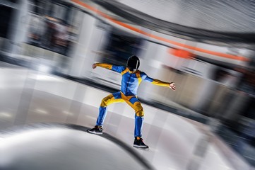 Endangered. Skydiving is a dangerous sport. Parachutism for brave people.