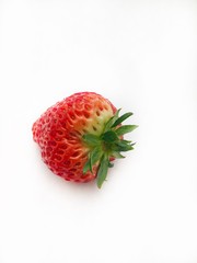 Strawberry isolated on white background