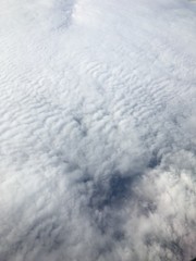 Blue sky with white clouds