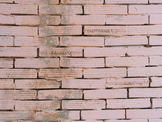 Brick wall background picture, gray-black tone