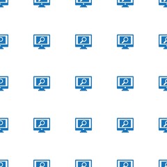 analytics app icon pattern seamless isolated on white background. Editable filled analytics app icon. analytics app icon pattern for web and mobile.