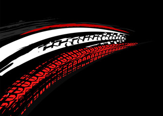 Tire Poster Background © Double Brain