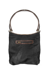 Naklejka premium Black bag isolated