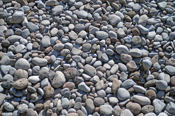 pebbles on the beach rock texture