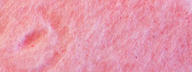Red cotton candy as an abstract background