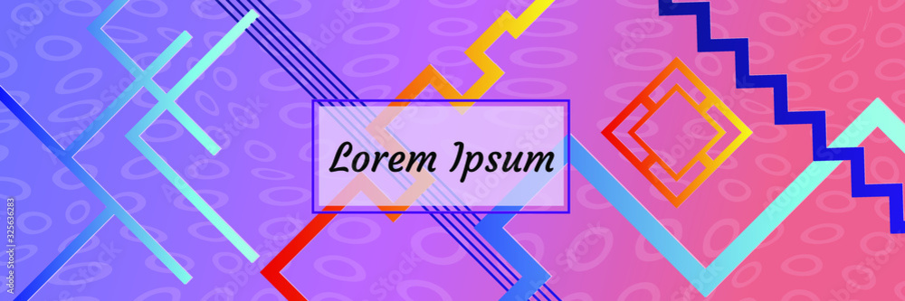 Poster colorful gradient pattern background, abstract geometric shape vector texture. сover graphic design,
