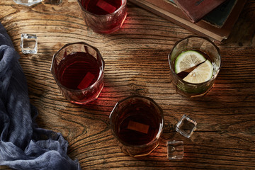 Glass kettle and water cup