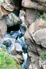Vrotan River Gorge, Devil's Bridge, Satan's Bridge. Armenia