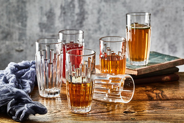 Glass kettle and water cup