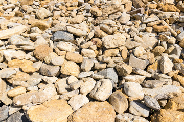Close up of sandstones. Texture background