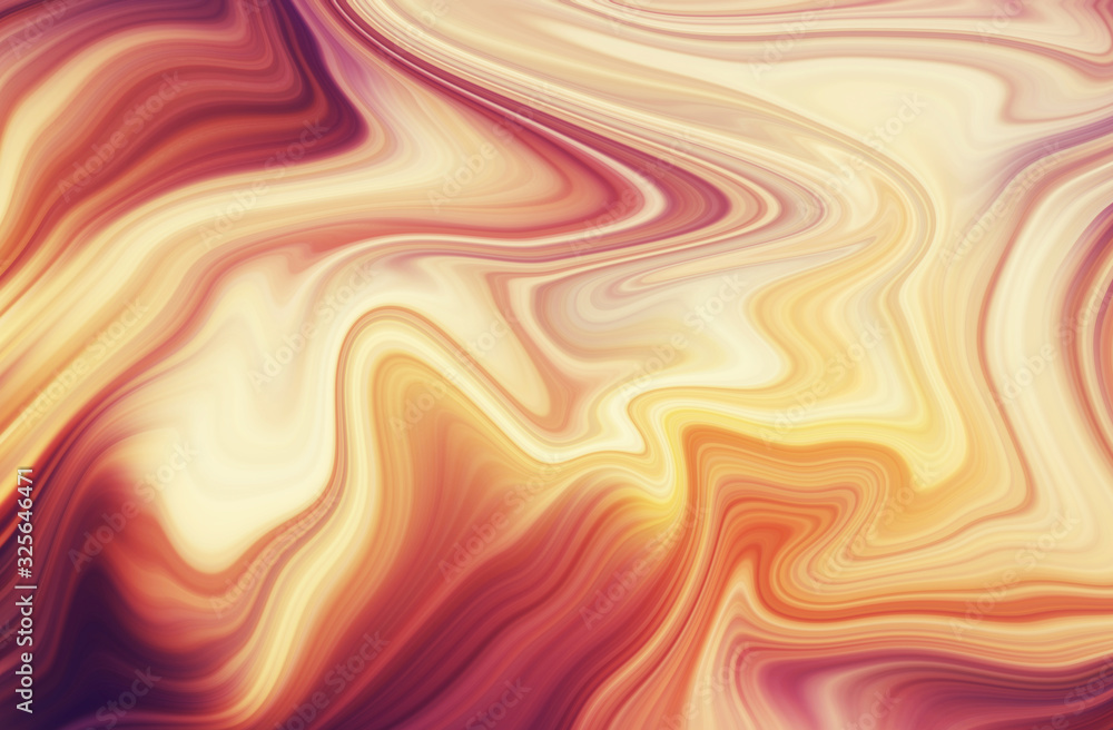 Poster abstract color flow gradient background. liquid marble art texture. flow inks in water style
