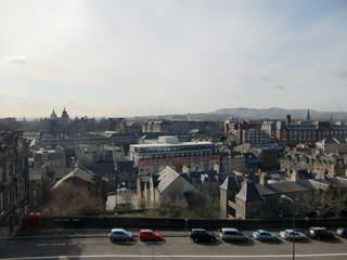 vistas de la ciudad desde el cielo