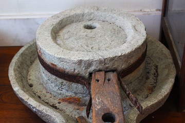 Ancient flour grinding equipment