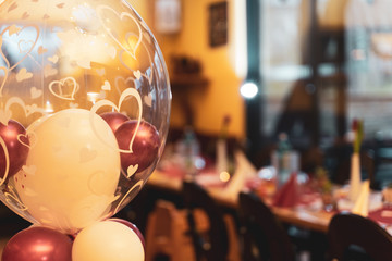 Ballon Hochzeit Feier