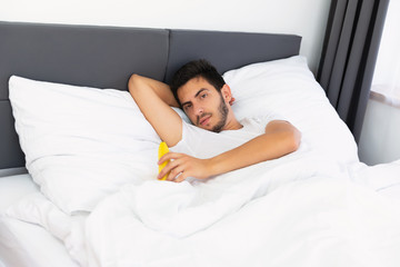 Conceptual photo about erection problems.