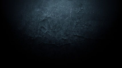 Abstract Cinematic Dust Particles and Light Flare Dark Wall Stone   Background.