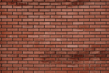 Obraz premium red brick wall for background