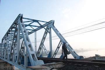 Fototapeta premium train bridge
