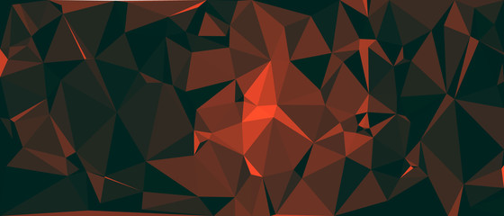 Abstract polygonal background. Triangular geometric pattern. Vector illustration.