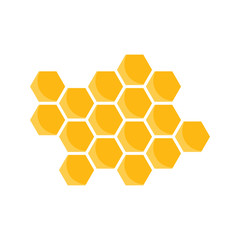 Honeycomb Background. Vector Illustration of Geometric Hexagons Background