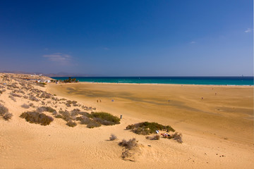 Beach of Morro Jable, Jandia, Fuerteventura, Canary Islands, Spain, Europe