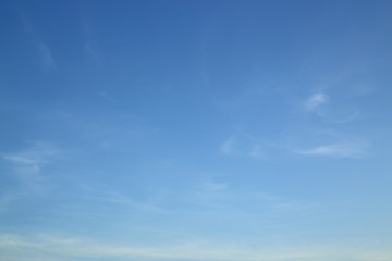 clear blue sky background
