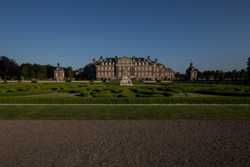 Famous old Westphalian castle with large park