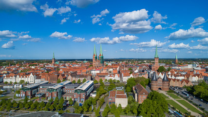 Marienkirche und die Altstadt