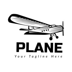 Template Plane Logo Adventure