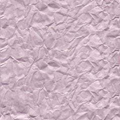 Fototapeta premium Crumpled paper background in gentle lilac color as part of your greeting gift. Seamless texture.