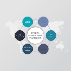 Abstract Infographic Element Design vector