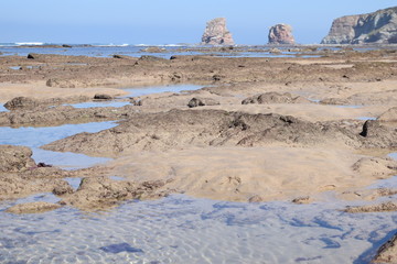 Beautiful view  beahc in Hendaye Europe