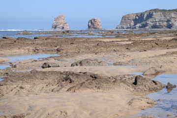 Beautiful view  beahc in Hendaye Europe